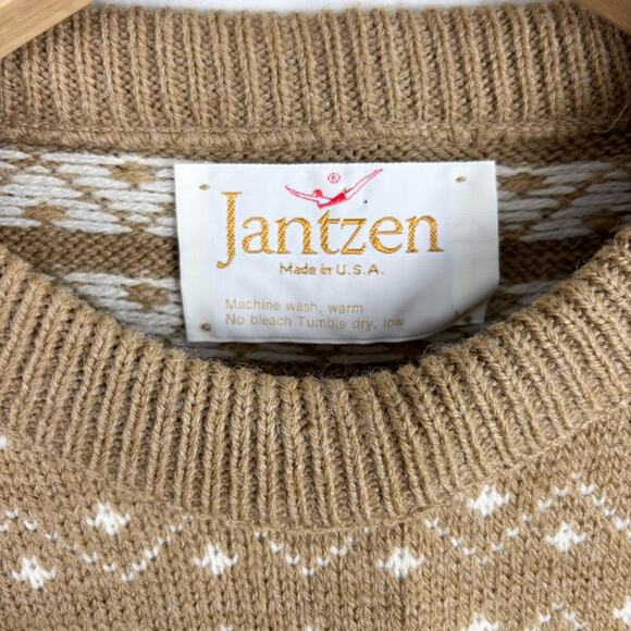 Vintage Jantzen Fair Isle Sweater - Picture 2 of 7